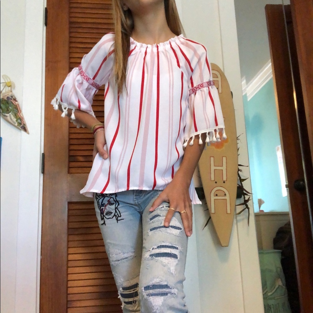 🌹Striped Top🌹